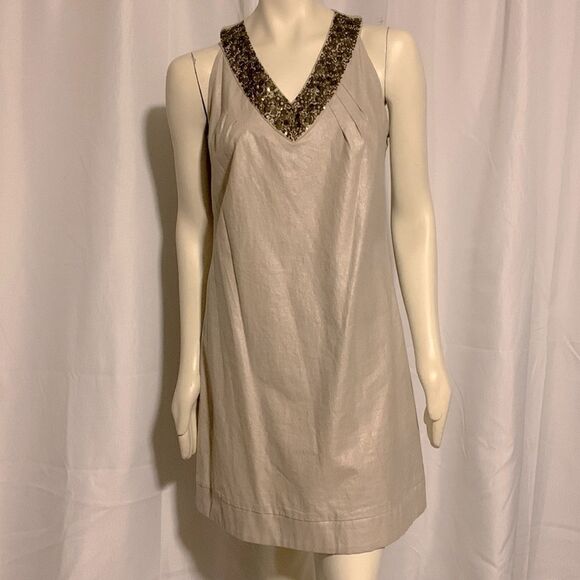 Worthington Linen Dress Size 10 - Picture 1 of 16